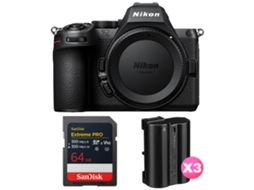 Z5 Ii + 1 Sandisk 64gb Extreme Pro Uhs ii Sdxc + 3 Nikon En el15c + Ebook “20 Dicas para Fotos Que Impressionam” NIKON