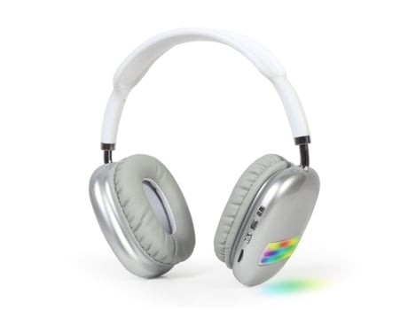 Auriculares Gembird Estero Bluetooth con Efecto de luz led Blanco