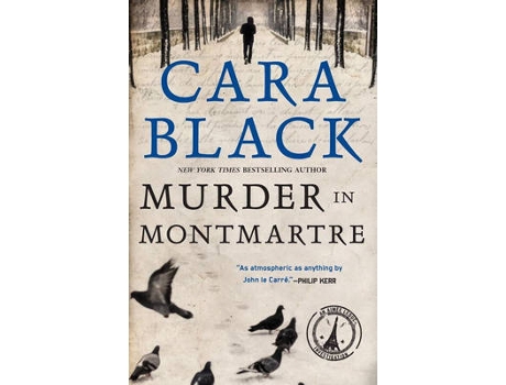 Livro murder in montmartre de cara black (inglês)