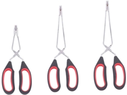 Pinça De Churrasco Metal 2 Peças, Utensílio De Cozinha Resistente Ao Calor Para Cortar Bife, Pizza, Pão, Buffet E Uso Em