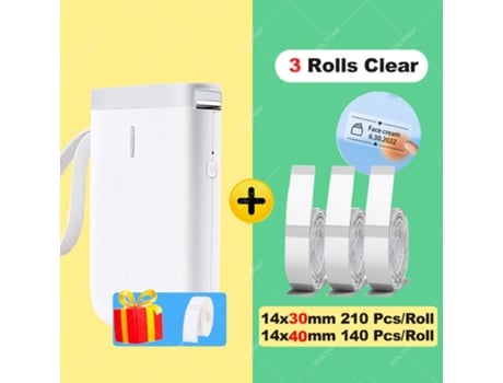 Mini Impressora De Etiquetas Portátil Sem Fios Bluetooth Térmica Para Impressão Rápida Em Casa E Escritório HHZ