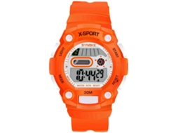 Reloj Deportivo Electrónico Juvenil Fashionable Para Estudiantes Synoke Naranja