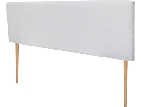 Cabeceira de Cama DHOME Estofada (Branco - Tecido - 160 x 5 x 105 cm)