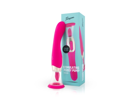 Bomba Vaginal Com Vibrador De Ponto G Rosa Teazers TEAZERS