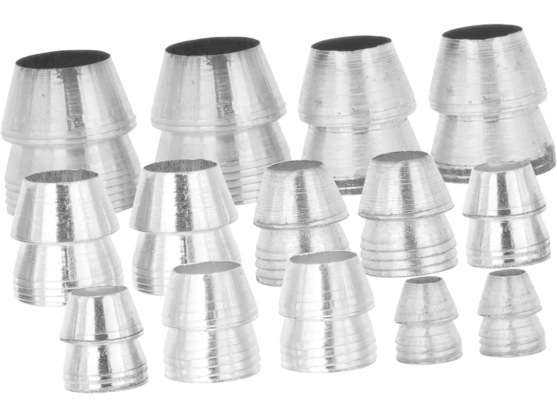 Nuobesty Conjunto De 14 Cunhas E Martelo Com Cabo Ferro, Leves,