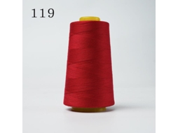 Linha de Bordar de Alta Velocidade 402/3000 Jardas, para Máquinas de Costura Domésticas MDUG (vermelho Escuro)