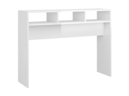 Console Table, Console Tables Vidaxl Branco Madeira Processada (n/a)