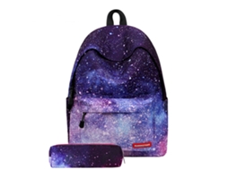 Mochila Escolar Estilo Céu Estrelado, Faça Você Mesmo, Mochila Feminina para Estudantes BRILVIBERA