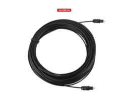 Cabo De Áudio Óptico Digital De 2,2mm (para Toslink, 15 Metros)