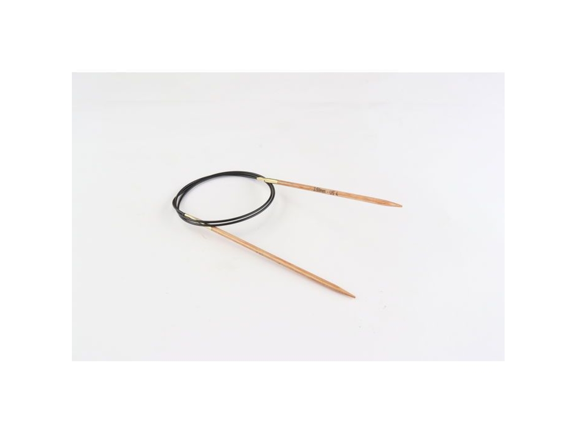 Crochê Tunisiano Ébano 3,5mm Lanterna Lua Tricô Pro