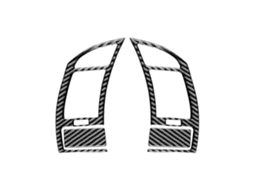 Acabamento Da Tampa Da Saída De Ar Lateral Do Painel Para Bmw Z4 E85 E86 2002-2008 - Acessórios Internos Em Fibra De Carbono