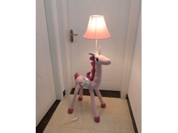 Luminária De Chão Unicórnio, Luminária De Chão Com Design Animal Fofo E Cúpula Lona, Luminária De Cabeceira Para Quarto