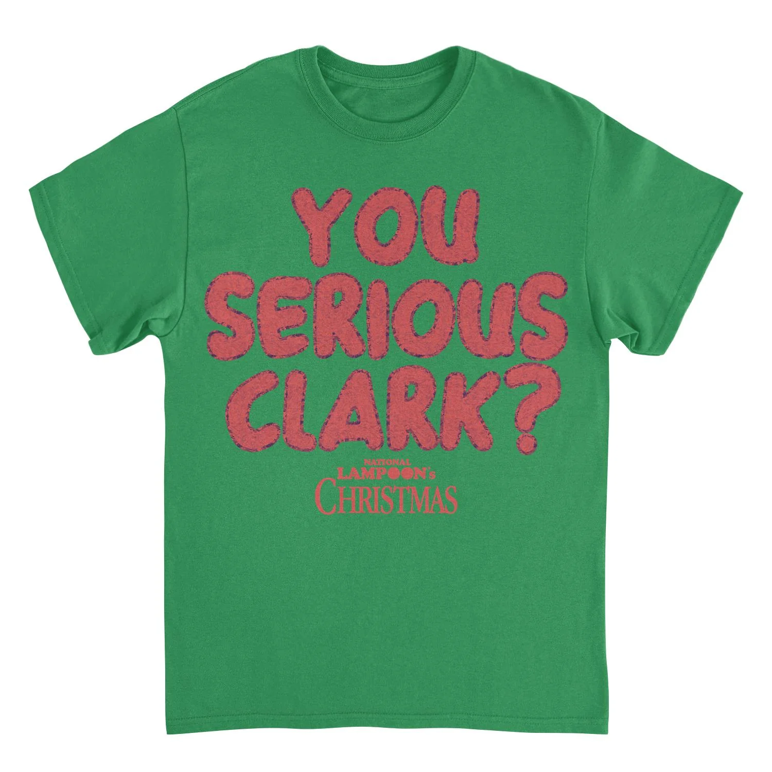 Unisex Adult T-shirt Rockinstone National Lampoon's Christmas Vacation You Serious Clark Redsizexxxl