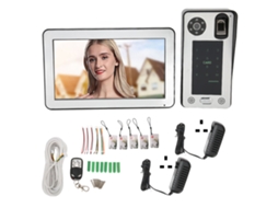 Campainha De Vídeo Wifi Com Cartão Ic 10 Polegadas