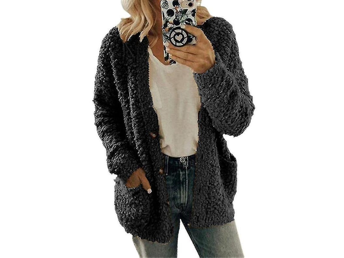 Abrigo Fasst de Mulher com Fleece e Tamanho Grande | S/MARCA
