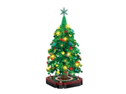 Blocos De Montar Natalinos Para Crianças, Modelo De Árvore De Natal, Material Abs, Não Necessita De Pilhas.