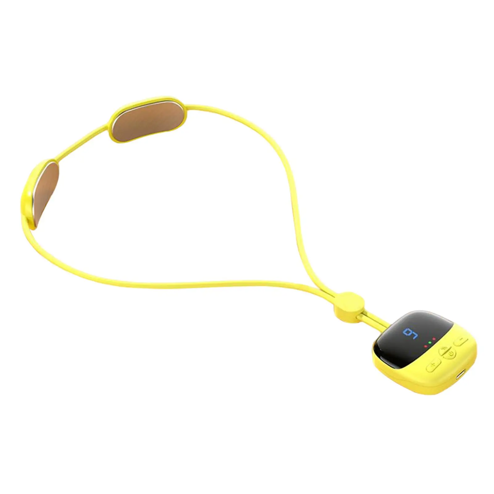 Massageador De Pescoço Elétrico Universal Ajustável Para Relaxamento, Carregamento Usb, Leve, Portátil, Profissional, Uso Em Viagens.