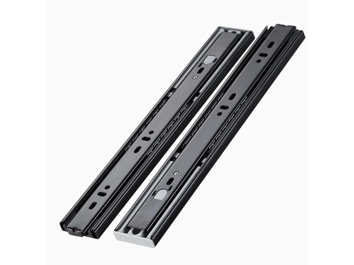 Corrediças Telescópicas Para Gavetas Com Abertura Por Pressão, 14" (350 Mm).