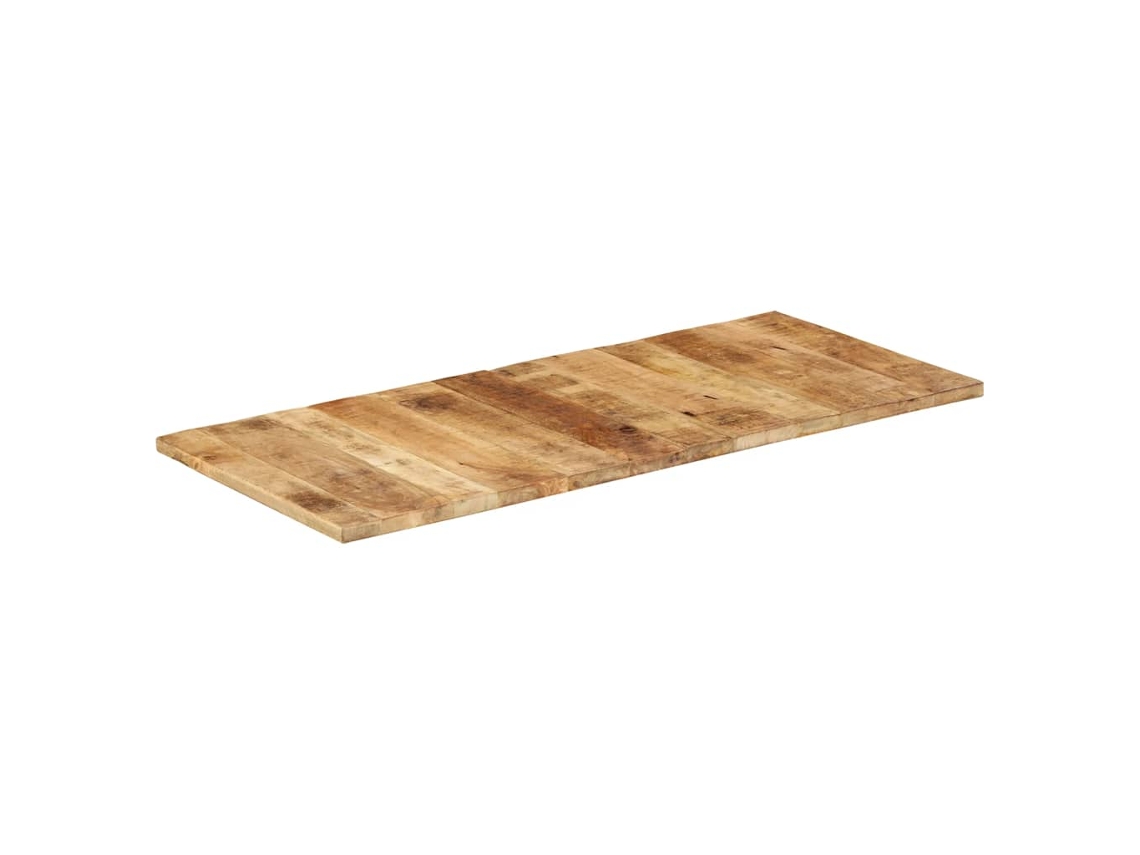 Vidaxl Tampo De Mesa 25-27 Mm 140x60 Cm Madeira De Mangueira Maciça