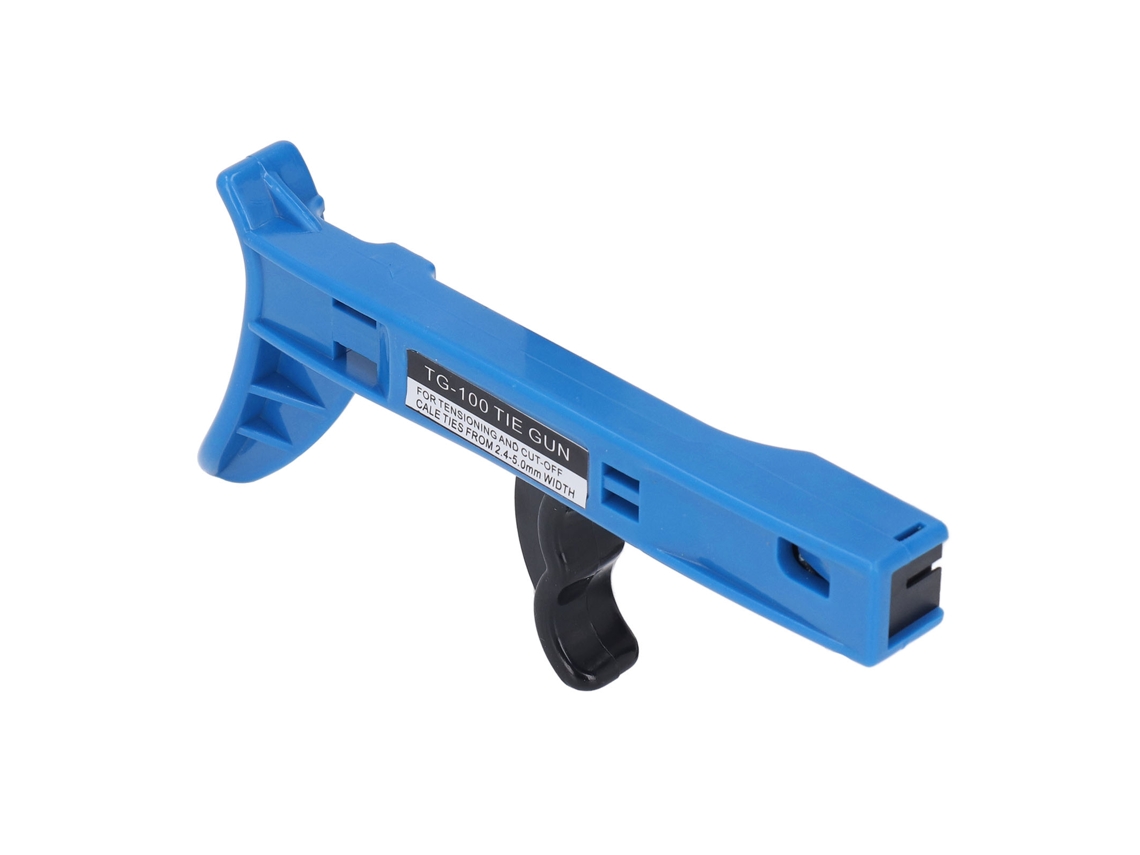 Pistola Para Cintas De Cable Con Corte Aplanado Herramienta De Apriete Y Corte Para Cuerdas Nylon Zip