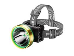 Lanterna de Cabeça BRILVIBERA com sensor de movimento, 230°, 5 modos, USB