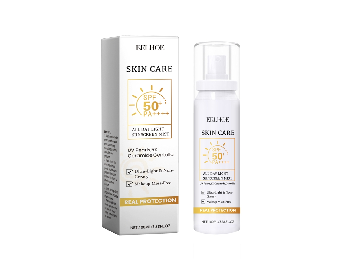Protetor Solar Spray Fps 50+ Hidratante Com Aloe Vera E Vit E