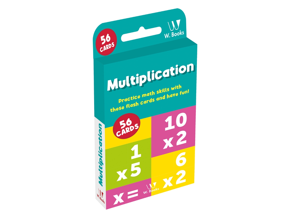 Livro Flash Cards Multiplication De Wbooks (português Do Brasil)