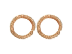 2026 2 Pulseiras de Massagem de Pressão para Dedos e Punho, Aliviar Fadiga e Dor, Ouro, Tamanho Universal