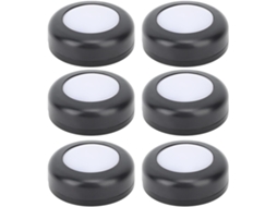 Luminária Rgb Para Armários, Alimentada Por Bateria, Com Controle