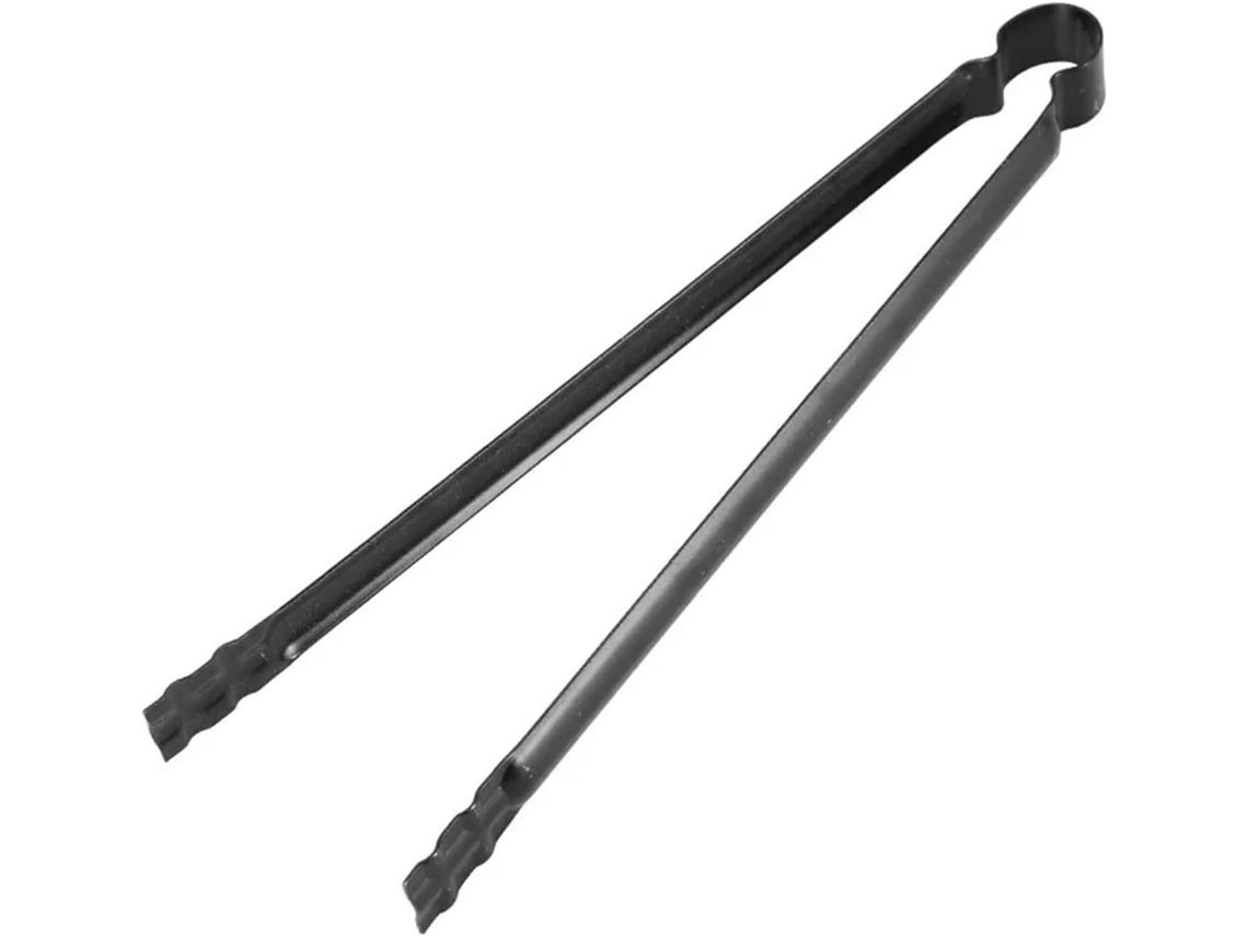 Pinça Para Churrasco Em Aço Inoxidável, Pinça Para Churrasco Em Aço Inoxidável Preto 31x5cm 1ou 2 Peças 1pc