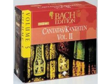 Cd Cantatas Vol Ii / Kantaten Vol Ii Brilliant Classics