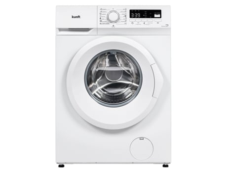 Máquina de Lavar Roupa KUNFT KWM8810 (9 kg - 1400 rpm - Branco)