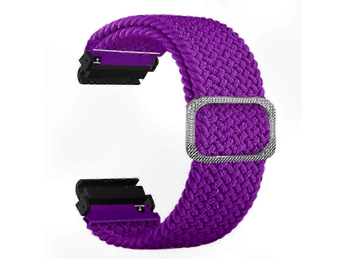 Pulseira Elástica De Nylon Com Conector De Policarbonato Para Relógios Inteligentes Com Gps.