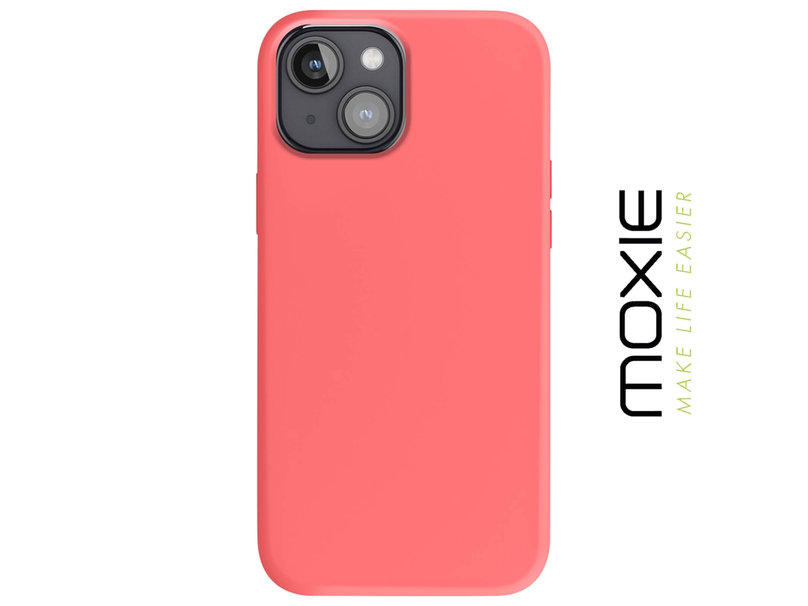 Capa para iPhone 15 Plus MOXIE Rígida Rosa