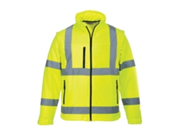 Softshell 2 Em 1 De Alta Visibilidade - Ideal Para Condições Adversas Laranja / Xs