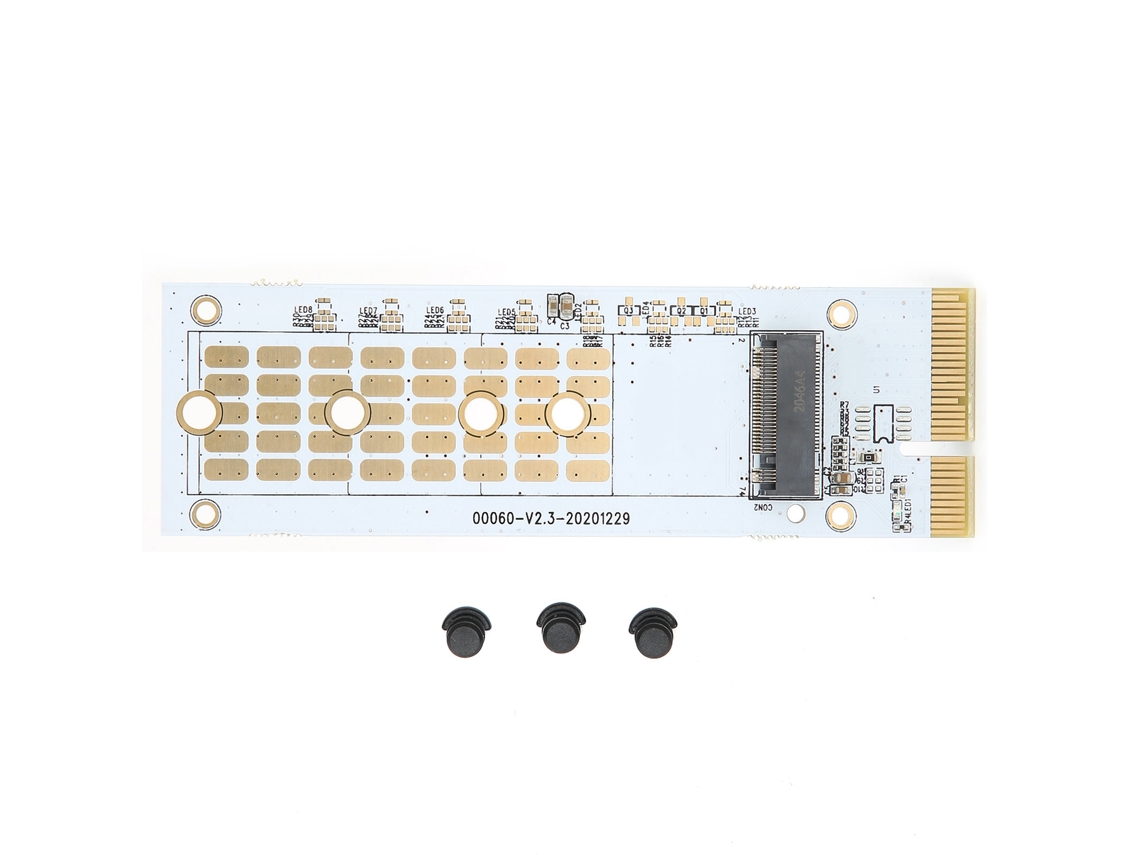Placa Adaptadora Riser Maiwo 32gbps Pcie X4 Para M.2 Nvme Para Acessórios De Pc/computador