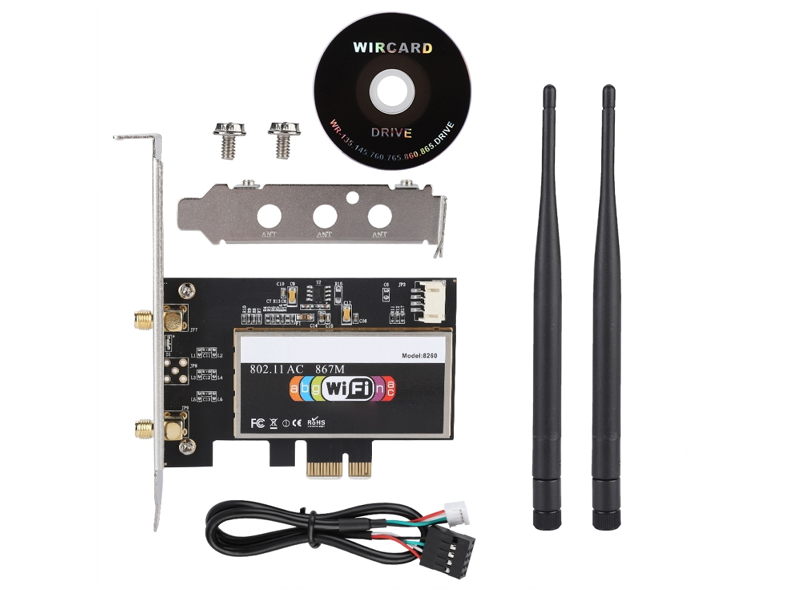 Placa de Rede LAXISCREED Intel 8260 Dual Band