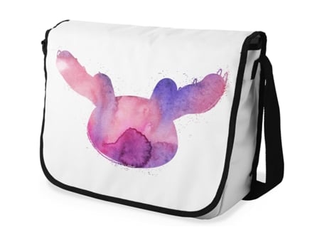 Bolsa De Ombro Le Jardin Com Desenho De Rena Roxa