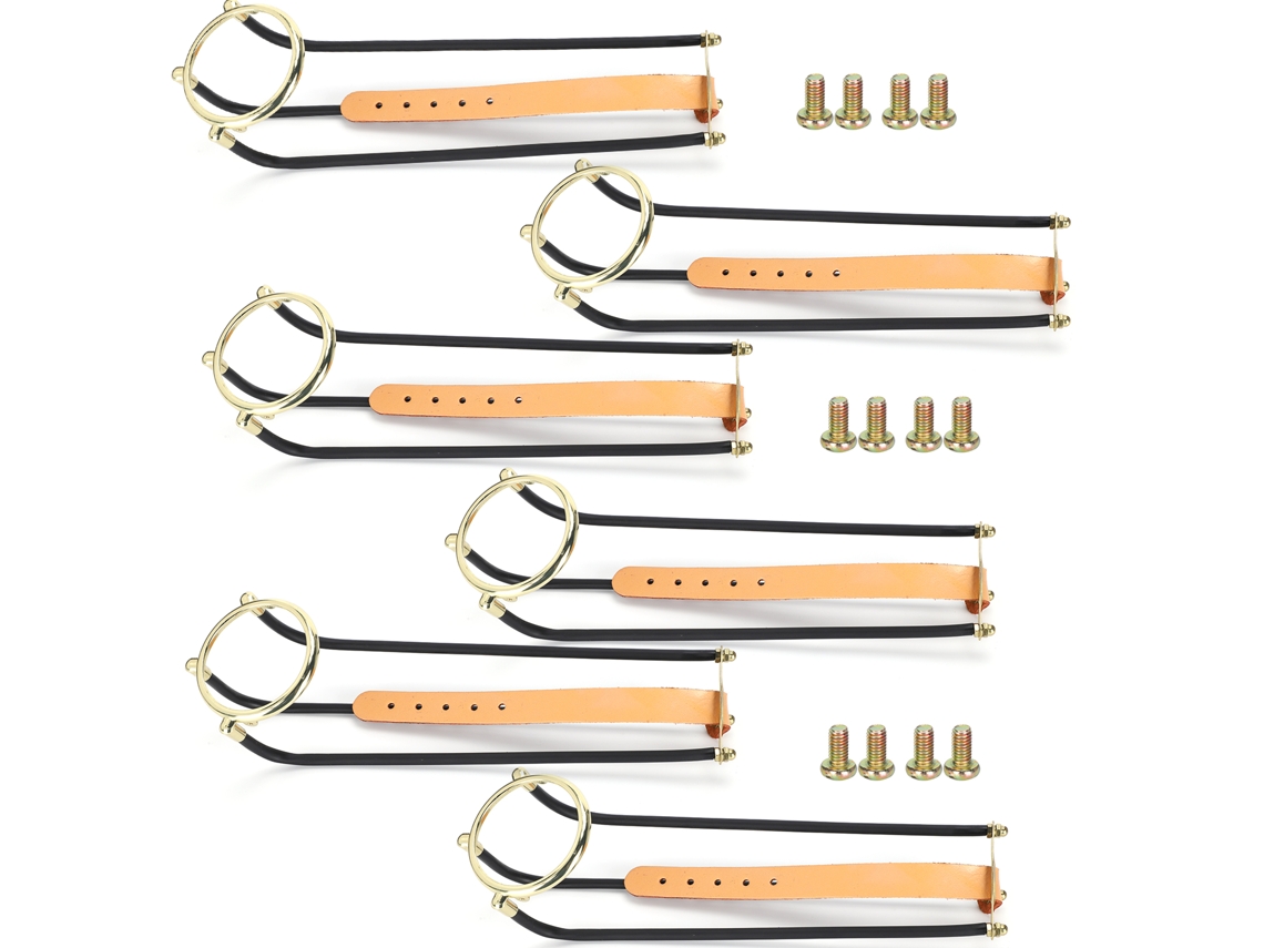Laxiscreed 6 Peças Rail Pocket Bilhar Bronze Para Instalação Fácil E Design Elegante