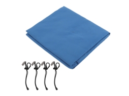 2x2m Blue Screen Photography Backdrop Wrinkle Resistant Durable Screen Background Cloth LAXISCREED