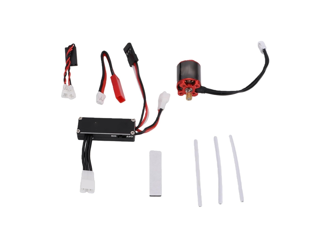 Combo De Motor Brushless E Esc Para Crawler Rc 1/30