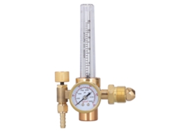 Regulador De Gas Para Soldador Medidor De Flujo Argón Válvula Mig Flowmeter Accesorio De Soldadura Latón