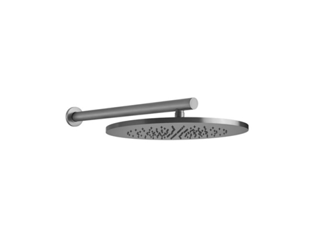 Duche mural GESSI 316 anticalcário D355 mm, com articulação e braço mural 450 mm, 54148727