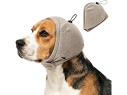 Protetores Auriculares Cães Com Cancelamento De Ruído, Capuz Elástico E Ajustável