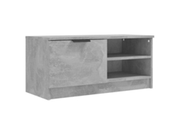 Cinzento Cimento MAISON EXCLUSIVE TV Mobile em Madeira Processada (80x35x36,5 cm)
