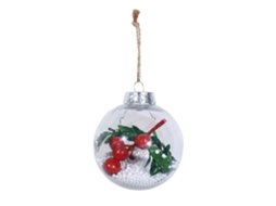 Decoração De Natal Laxiscreed Bola De Vidro Transparente Para Árvore E Decoração Em Casa