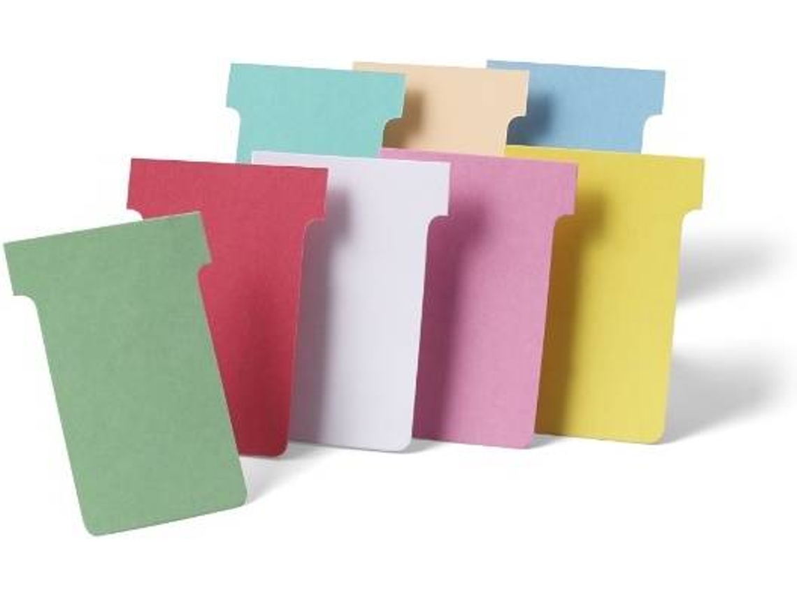Cartão para Planificadores NOBO T-Cards Size 1 (Verde - 100 un)