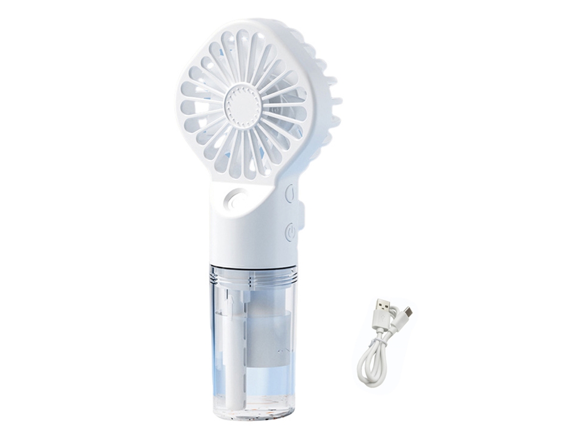 Mini Ventilador Portátil De 4 Velocidades Ajustáveis Com 7 Pás SUNNY SPACES
