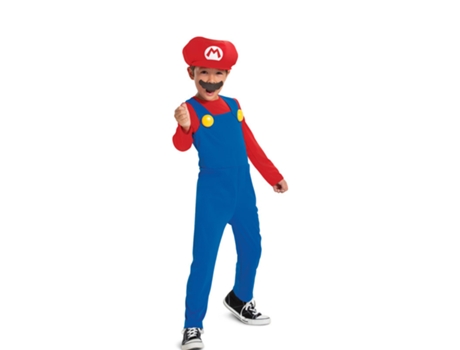 Fato de Menino LIRAGRAM ESPAÑA Super Mario Nintendo Deluxe  (7-8 anos)