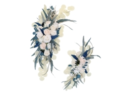 Decoração de Cena de Casamento com Arco Floral LAXISCREED